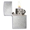 Zippo mạ chrome xước vân xương cá – Herringbone Sweep 24648 Mã Sản Phẩm ZM89