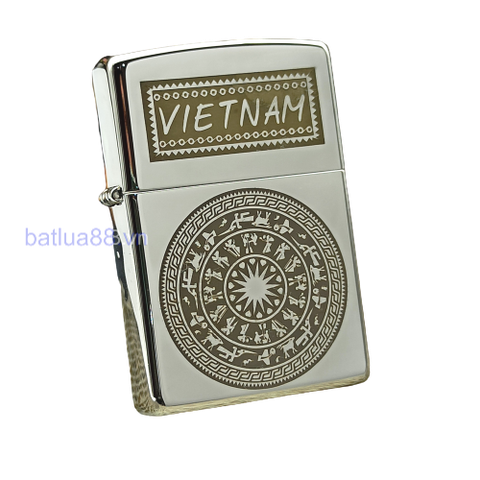 BẬT LỬA ZIPPO ARMOR VỎ DẦY TRỐNG ĐỒNG VN ZKC22