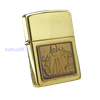 BẬT LỬA ZIPPO BRASS EMBLEM CHIẾN TRANH TRIỀU TIÊN ĐỜI XII LA MÃ NĂM 1996 ZL100