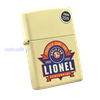 BẬT LỬA ZIPPO SƠN TĨNH ĐIỆN CHỦ ĐỀ LIONEL KỶ NIỆM 100 NĂM BẢN XUẤT CHÂU ÂU ĐỜI XVI NĂM 2000 ZL105