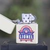 BẬT LỬA ZIPPO SƠN TĨNH ĐIỆN CHỦ ĐỀ LIONEL KỶ NIỆM 100 NĂM BẢN XUẤT CHÂU ÂU ĐỜI XVI NĂM 2000 ZL105