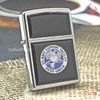 BẬT LỬA ZIPPO CHROME ỐP TÀU CHIẾN ĐỜI XII NĂM 1996 ZL108