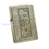 BẬT LỬA ZIPPO MẠ BẠC GIẢ CỔ CHỦ ĐỀ 50 ĐÔ LA BẢN XUẤT CHÂU ÂU (CỰC HIẾM) ĐỜI X NĂM 1994 ZL116