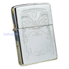 BẬT LỬA ZIPPO CHROME BÓNG CHỦ ĐỀ HỌA TIẾT AI CẬP BẢN XUẤT CHÂU ÂU ĐỜI XIV NĂM 1998 ZL123