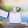BẬT LỬA ZIPPO CHROME BÓNG CHỦ ĐỀ HỌA TIẾT AI CẬP BẢN XUẤT CHÂU ÂU ĐỜI XIV NĂM 1998 ZL123