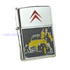 BẬT LỬA ZIPPO CHROME BÓNG CHỦ ĐỀ XE CỔ VÀ NGƯỜI MẪU BẢN XUẤT CHÂU ÂU ĐỜI XIII NĂM 1997 ZL126