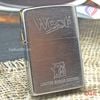 BẬT LỬA ZIPPO CHROME CHỦ ĐỀ WEST ĐỜI XV NĂM 1999 ZL127