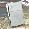 BẬT LỬA ZIPPO CHROME BÓNG CHỦ ĐỀ WILD WEST SÚNG CÔN ĐỜI VIII NĂM 1992 ZL12