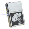 BẬT LỬA ZIPPO CHROME BÓNG CHỦ ĐỀ CHIẾN BINH ĐẦU LÂU BẢN XUẤT CHÂU ÂU ĐỜI XIII NĂM 1997 ZL131
