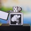 BẬT LỬA ZIPPO CHROME BÓNG CHỦ ĐỀ CHIẾN BINH ĐẦU LÂU BẢN XUẤT CHÂU ÂU ĐỜI XIII NĂM 1997 ZL131