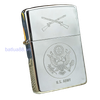 BẬT LỬA ZIPPO CHROME BÓNG CHỦ ĐỀ U.S.ARMY QUÂN SỰ HOA KỲ ĐỜI VII NĂM 1991 ZL132