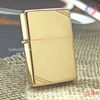 BẬT LỬA ZIPPO BRASS MẠ VÀNG CHẶT GÓC ĐỜI VII NĂM 1991 ZL149