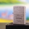 BẬT LỬA ZIPPO MẠ BẠC CỔ XUẤT THỊ TRƯỜNG CHÂU ÂU ĐỜI XIV NĂM 1998 ZL153