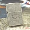 BẬT LỬA ZIPPO MẠ BẠC CỔ XUẤT THỊ TRƯỜNG CHÂU ÂU ĐỜI XIV NĂM 1998 ZL153