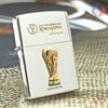 BẬT LỬA ZIPPO WOLD CUP EMBLEM CUP VÀNG ĐỜI XVI NĂM 2000 ZL163