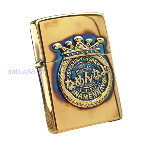 BẬT LỬA ZIPPO LIMITTED 300 CHIẾC TOÀN THẾ GIỚI EMBLEM CHỦ ĐỀ KỶ NIỆM 25 NĂM THƯƠNG HIỆU (CỰC HIẾM) NĂM 2006 ZL164