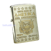 BẬT LỬA ZIPPO LIMITTED MẠ BẠC DEMI VÀNG CHỦ ĐỀ KỶ NIỆM 220 NĂM QUÂN SỰ HOA KỲ ĐỜI XI NĂM 1995 ZL170