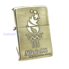 BẬT LỬA ZIPPO LIMITTED MẠ BẠC ĐẮP NỔI 2 MẶT CHỦ ĐỀ KỶ NIỆM 100 NĂM ATLANTA ĐỜI XI NĂM 1995 ZL171