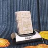 BẬT LỬA ZIPPO LIMITTED MẠ BẠC DEMI VÀNG CHỦ ĐỀ KỶ NIỆM 220 NĂM QUÂN SỰ HOA KỲ ĐỜI XII NĂM 1996 ZL172