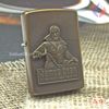 BẬT LỬA ZIPPO BRASS JAMES DEAN HUYỀN THOẠI ĐỜI VIII NĂM 1992 ZL177