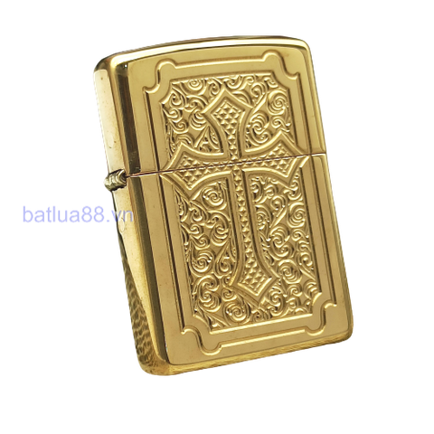 BẬT LỬA ZIPPO AMOR HOA VĂN THÁNH GIÁ Z325