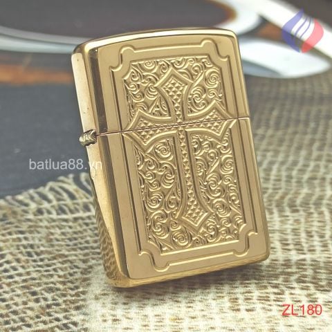 BẬT LỬA ZIPPO AMOR HOA VĂN THÁNH GIÁ Z325