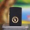 BẬT LỬA ZIPPO SƠN TĨNH ĐIỆN EMBLEM LOGO KỶ NIỆM 60 NĂM THÀNH LẬP HÃNG ĐỜI VIII NĂM 1992 ZL189