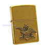 BẬT LỬA ZIPPO BRASS EMBLEM HÃNG BIA ĐỜI XIV NĂM 1998 ZL20