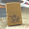 BẬT LỬA ZIPPO BRASS EMBLEM HÃNG BIA ĐỜI XIV NĂM 1998 ZL20
