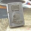 BẬT LỬA ZIPPO CHROME EMBLEM Ô TÔ CHỞ LOGO ZIPPO ĐỜI XIV NĂM 1998 ZL215