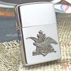 BẬT LỬA ZIPPO CHROME BÓNG EMBLEM HÃNG BIA ĐỜI XIV NĂM 1998 ZL21