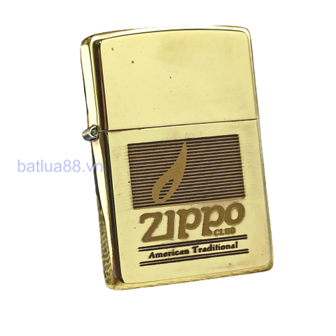 BẬT LỬA ZIPPO BRASS ĂN MÒN CHỦ ĐỀ LOGO ZIPPO NGỌN LỬA ĐỜI IX NĂM 1993 ZL241