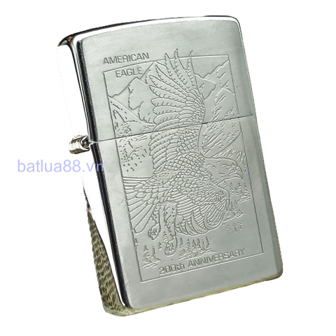 BẬT LỬA ZIPPO MẠ CHROME CHỦ ĐỀ NỮ ĐẠI BÀNG QUÂN SỰ HOA KỲ ĐỜI XIV LA MÃ SẢN XUẤT NĂM 1998 - ZL251