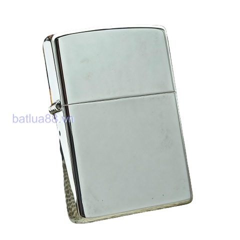 BẬT LỬA ZIPPO MẠ CHROME TRƠN BÓNG ĐỜI XVI LA MÃ SẢN XUẤT NĂM 2000 - ZL252