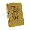 BẬT LỬA ZIPPO BRASS CHỦ ĐỀ EMBLEM MARLBORO RODEO ĐỜI VIII LA MÃ SẢN XUẤT NĂM 1992 - ZL253