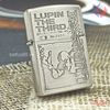 BẬT LỬA ZIPPO MẠ BẠC CHỦ ĐỀ LUPIN SIÊU TRÔM ĐỜI XIV LA MÃ SẢN XUẤT NĂM 1998 - ZL254