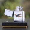 BẬT LỬA ZIPPO CHROME BÓNG SƠN HẤP NHIỆT CHỦ ĐỀ MÁY BAY ĐỜI IX NĂM 1993 ZL26