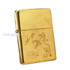 BẬT LỬA ZIPPO BRASS CHỦ ĐỀ NGỰA ĐỜI XV LA MÃ SẢN XUẤT NĂM 1999 - ZL262