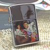 BẬT LỬA ZIPPO CHROME BÓNG SƠN HẤP NHIỆT CHỦ ĐỀ THỂ THAO BÓNG ĐÁ ĐỜI XIII NĂM 1997 ZL29