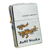 BẬT LỬA ZIPPO CHROME BÓNG SƠN HẤP NHIỆT CHỦ ĐỀ MÁY BAY ĐỜI XI NĂM 1995 ZL34