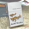 BẬT LỬA ZIPPO CHROME BÓNG SƠN HẤP NHIỆT CHỦ ĐỀ MÁY BAY ĐỜI XI NĂM 1995 ZL34