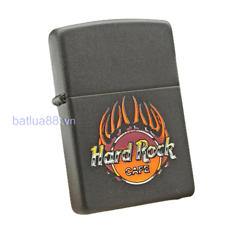 BẬT LỬA ZIPPO SƠN TĨNH ĐIỆN HARDROCK CAFE ĐỜI XII NĂM 1996 ZL37