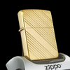 Bật Lửa Zippo Mạ Vàng Gold Plated Vân Chéo Đời VI La Mã Năm 1990 ZL415
