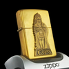 BẬT LỬA ZIPPO ĐỒNG KHỐI BRASS CHỦ ĐỀ EMBLEM THỔ DÂN CIGARS ĐỜI XIII NĂM 1997 ZL416