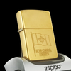 Bật Lửa Zippo Brass Chủ Đề Quốc Kỳ Canada  Đời IX La Mã Năm 1993 ZL435