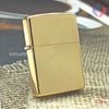 BẬT LỬA ZIPPO ĐỒNG KHỐI BRASS TRƠN BÓNG ĐỜI XIV NĂM 1998 ZL44
