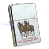 BẬT LỬA ZIPPO CHROME BÓNG SƠN HẤP NHIỆT CHỦ ĐỀ SONG MÃ ĐỜI XIII NĂM 1997 ZL47