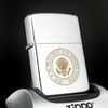 BẬT LỬA ZIPPO CHROME BÓNG CON DẤU TỔNG THỐNG HOA KỲ ĐỜI X LA MÃ NĂM 1994 ZL474