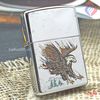 BẬT LỬA ZIPPO CHROME BÓNG SƠN HẤP NHIỆT CHỦ ĐỀ ĐẠI BÀNG ĐỜI XVI NĂM 2000 ZL49