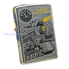 BẬT LỬA ZIPPO CHROME BÓNG SƠN HẤP NHIỆT CHỦ ĐỀ ĐẦU MÁY XE LỬA ĐỜI XVI NĂM 2000 ZL52